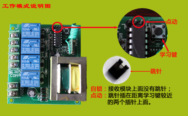數(shù)碼無線遙控開關(guān)工作模式 數(shù)碼無線遙控開關(guān)工作模式